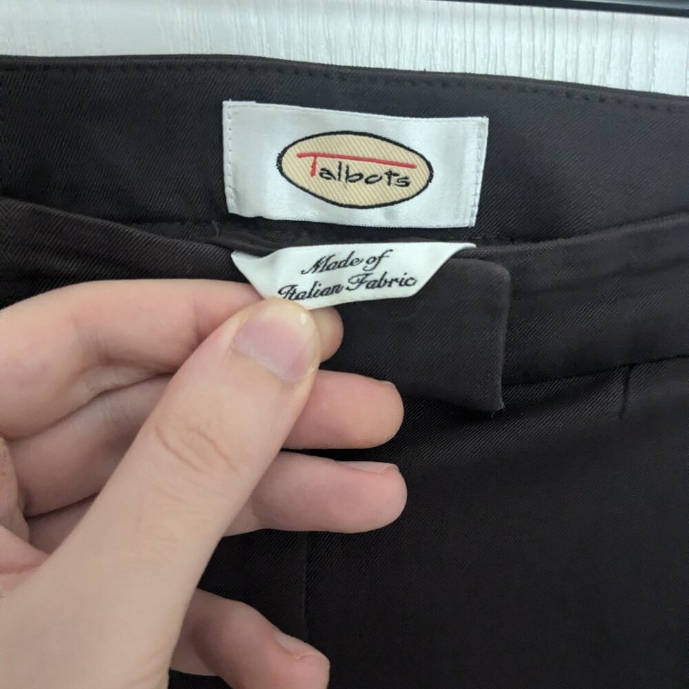 Talbots Wool Pant - Picture 3 of 4